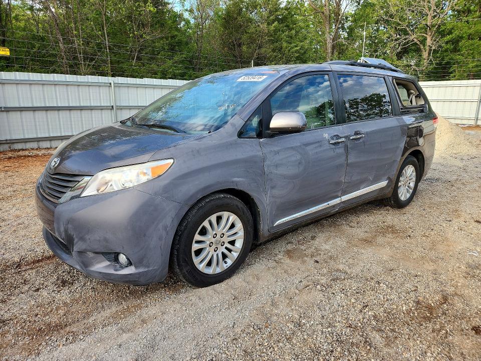 52539416 :رقم المزاد ، 5TDYK3DC7ES460831 vin ، 2014 Toyota Sienna مزاد بيع