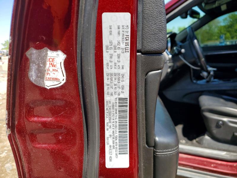 52971016 :رقم المزاد ، 1C4RJEBG6KC656491 vin ، 2019 Jeep Grand Cherokee مزاد بيع