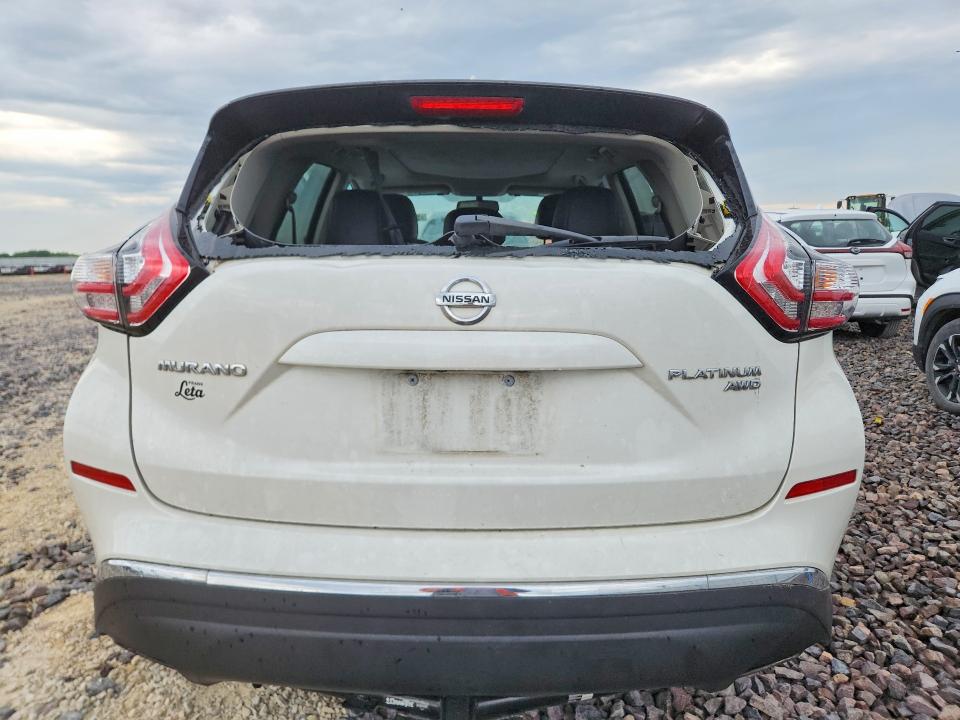 53932026 :رقم المزاد ، 5N1AZ2MH9HN166887 vin ، 2017 Nissan Murano مزاد بيع