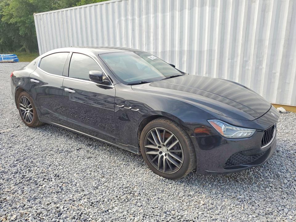 2014 Maserati Ghibli მანქანა იყიდება აუქციონზე, vin: ZAM57XSA8E1127883, აუქციონის ნომერი: 52349986