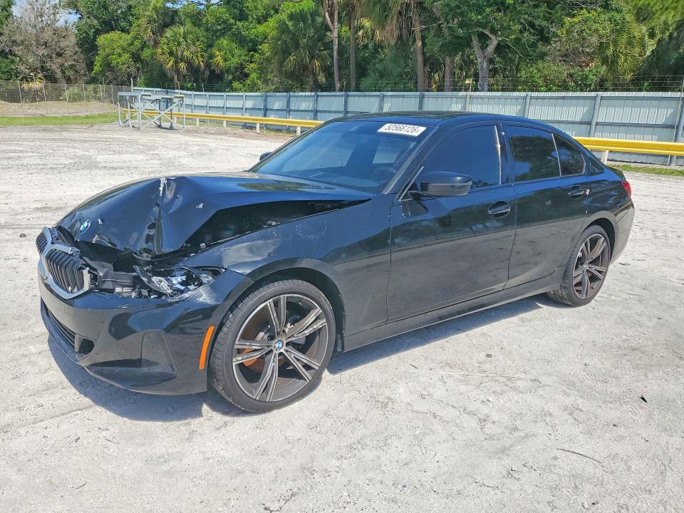 52566126 :رقم المزاد ، 3MW69FF08P8D25597 vin ، 2023 Bmw 330i مزاد بيع