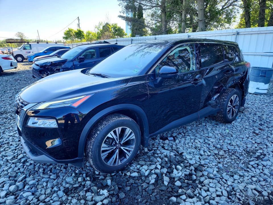 2021 Nissan Rogue მანქანა იყიდება აუქციონზე, vin: JN8AT3BB8MW224409, აუქციონის ნომერი: 55329546