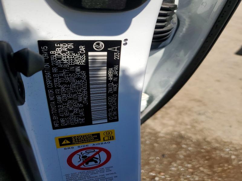 Aukcja sprzedaży 2016 Lexus Ct, vin: JTHKD5BH0G2254849, numer aukcji: 53697106