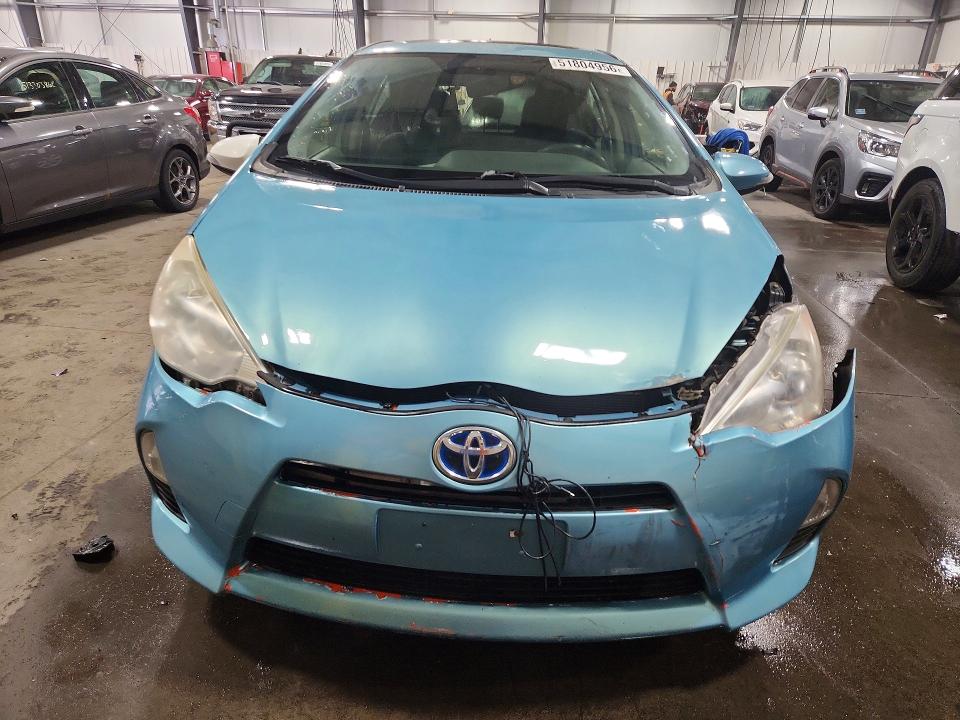 2012 Toyota Prius C მანქანა იყიდება აუქციონზე, vin: JTDKDTB32C1004605, აუქციონის ნომერი: 51804956