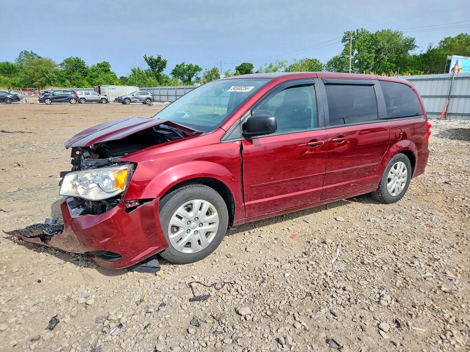 54698256 :رقم المزاد ، 2C4RDGBG6HR658776 vin ، 2017 Dodge Grand Caravan مزاد بيع