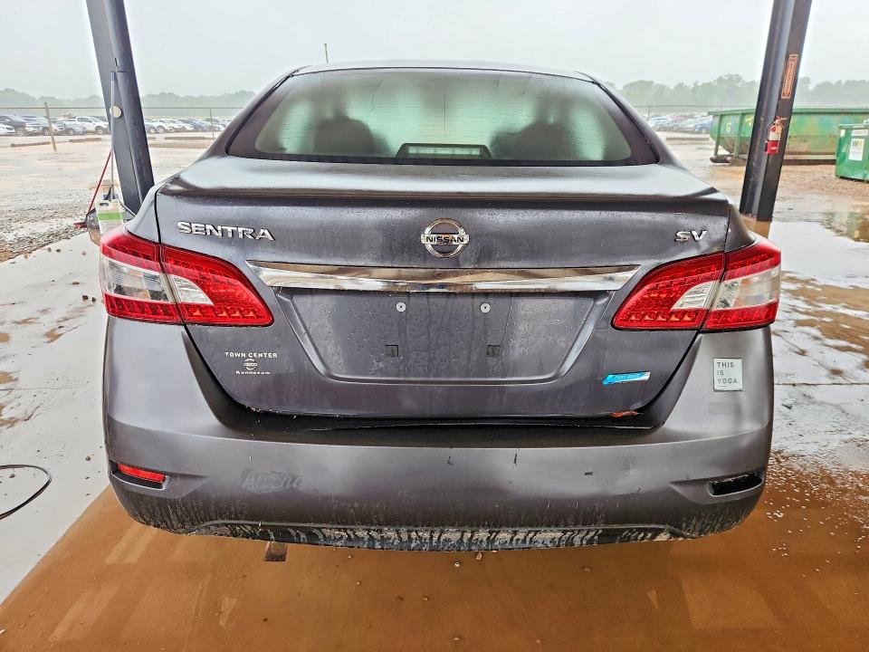 54712596 :رقم المزاد ، 3N1AB7APXEL615672 vin ، 2014 Nissan Sentra مزاد بيع