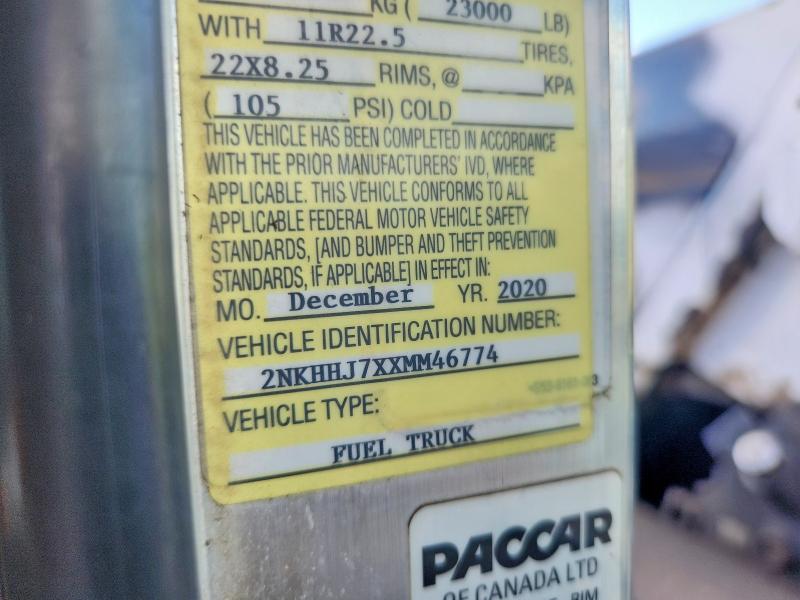 Продажа на аукционе авто 2021 Kw T370, vin: 2NKHHJ7XXMM467745, номер лота: 52238556