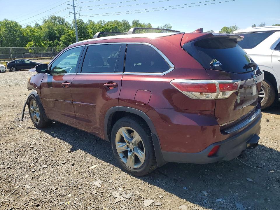 52196336 :رقم المزاد ، 5TDDKRFH2ES035771 vin ، 2014 Toyota Highlander مزاد بيع
