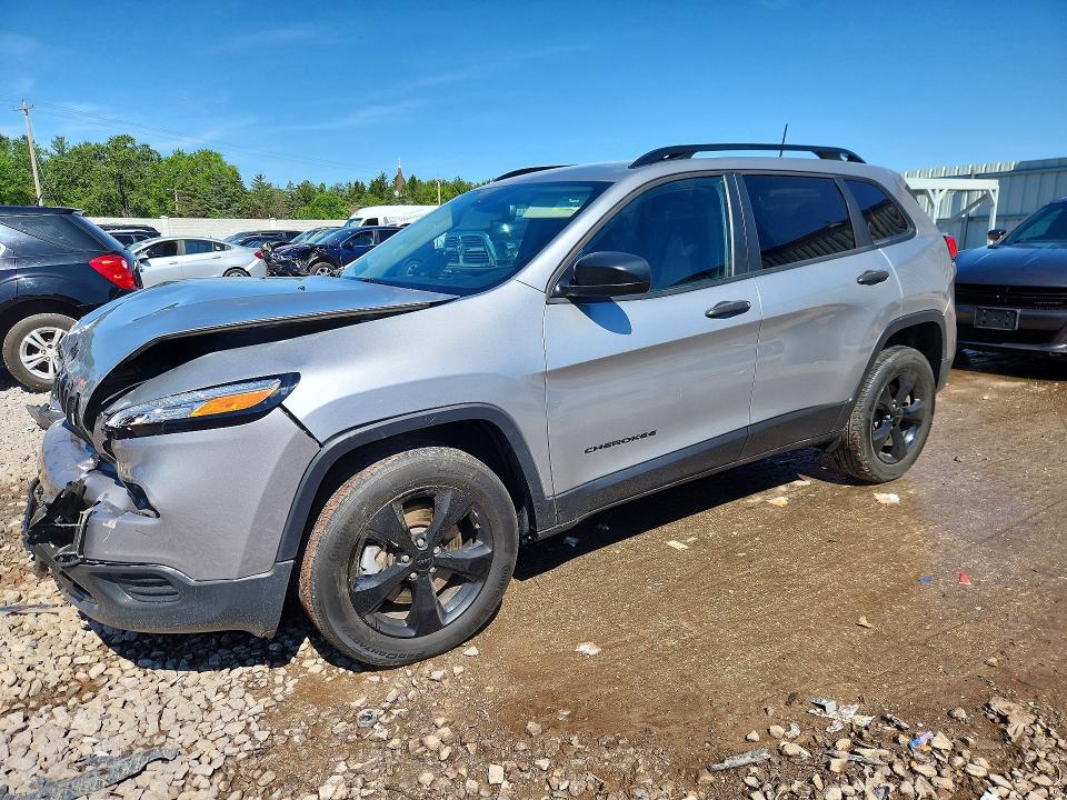 Auction sale of the 2016 Jeep Cherokee, vin: 1C4PJMAB3GW375441, lot number: 54547736