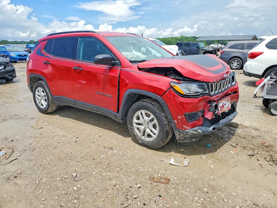 Aukcja sprzedaży 2018 Jeep Compass, vin: 3C4NJCAB4JT186473, numer aukcji: 55421736