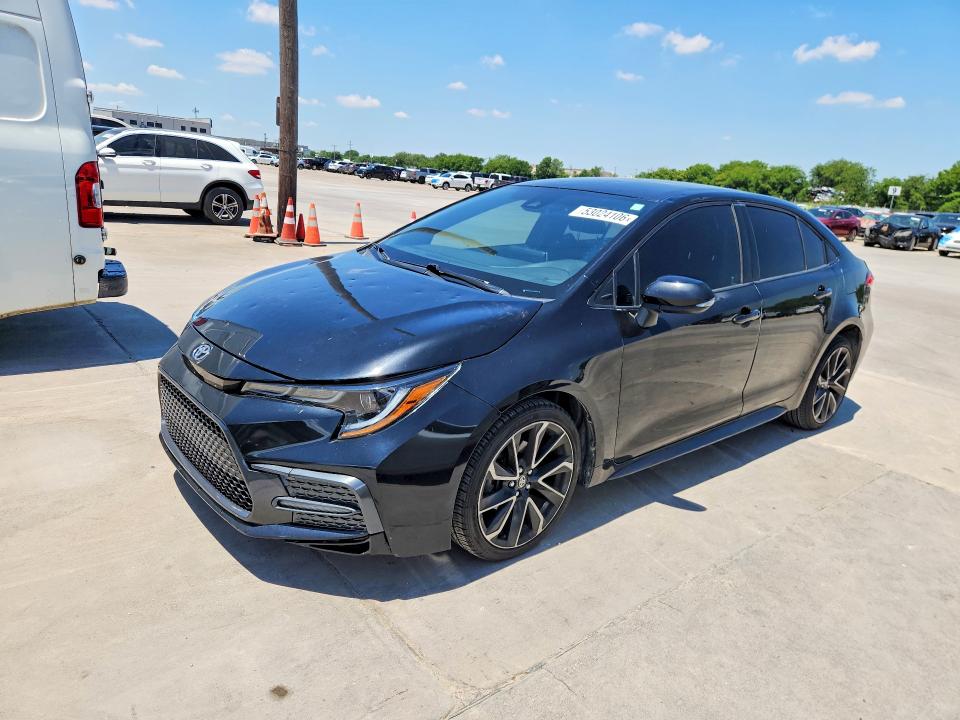53024106 :رقم المزاد ، JTDS4RCE9LJ023736 vin ، 2020 Toyota Corolla مزاد بيع