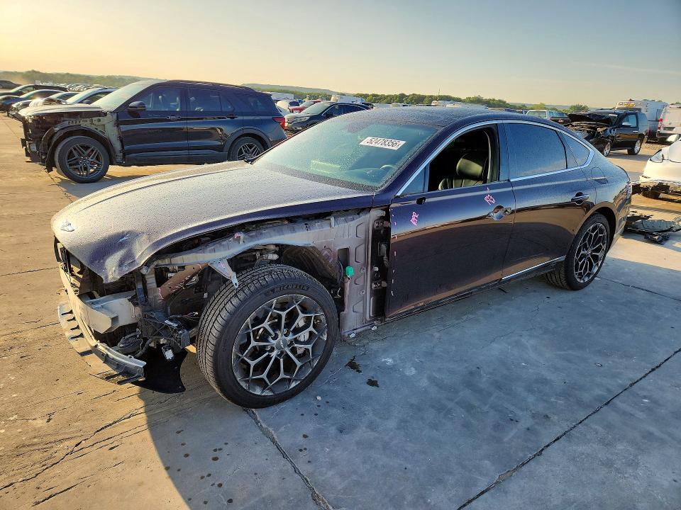 52478356 :رقم المزاد ، KMTGC4SD9MU049386 vin ، 2021 Genesis G80 مزاد بيع