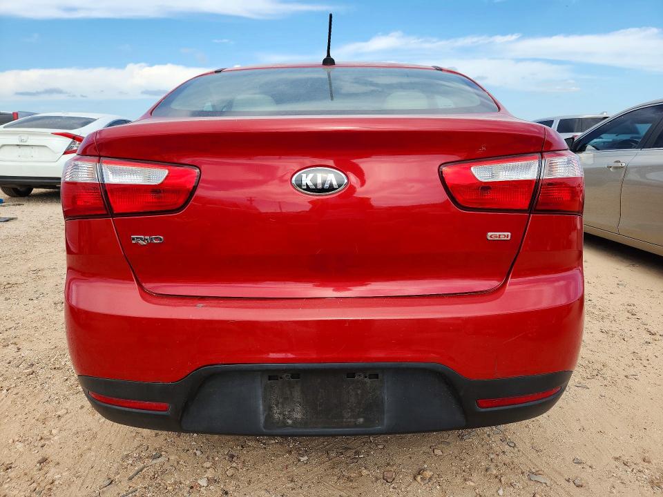 2015 Kia Rio მანქანა იყიდება აუქციონზე, vin: KNADM4A38F6436085, აუქციონის ნომერი: 54721706