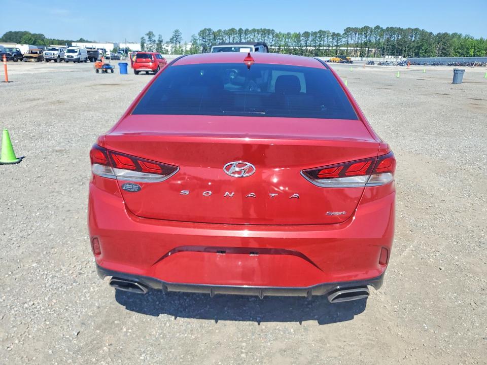 2018 Hyundai Sonata მანქანა იყიდება აუქციონზე, vin: 5NPE34AF5JH682580, აუქციონის ნომერი: 50978166