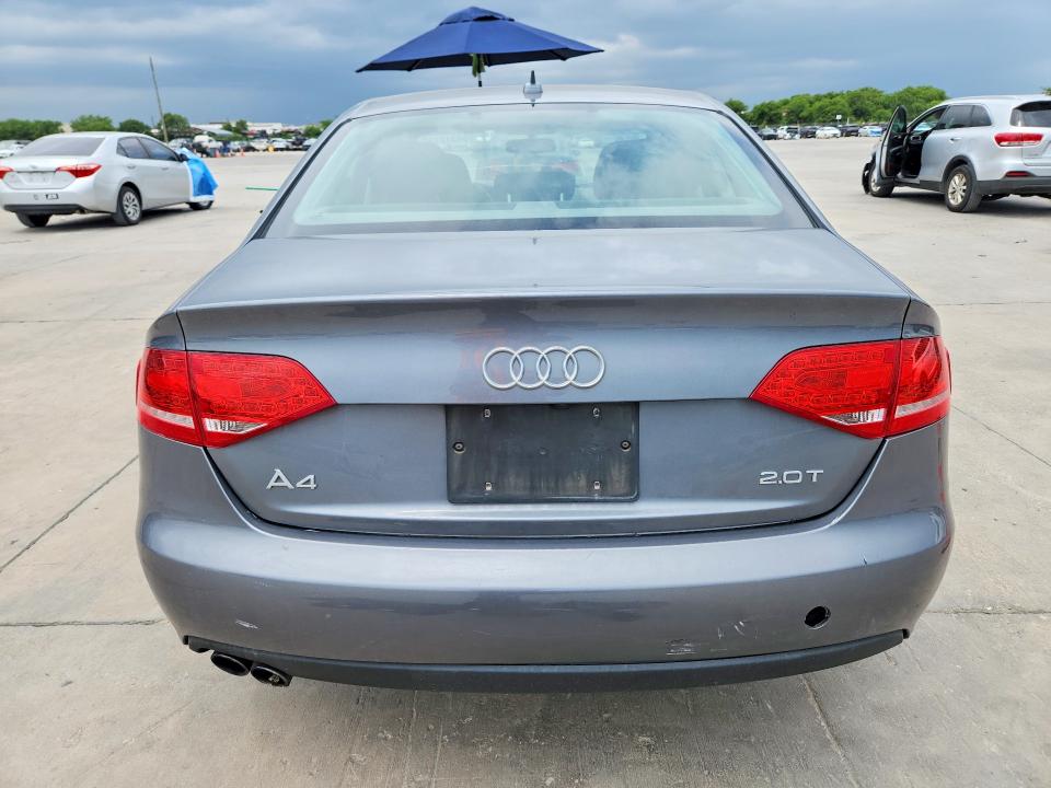2012 Audi A4 მანქანა იყიდება აუქციონზე, vin: WAUAFAFL8CN020544, აუქციონის ნომერი: 54312136