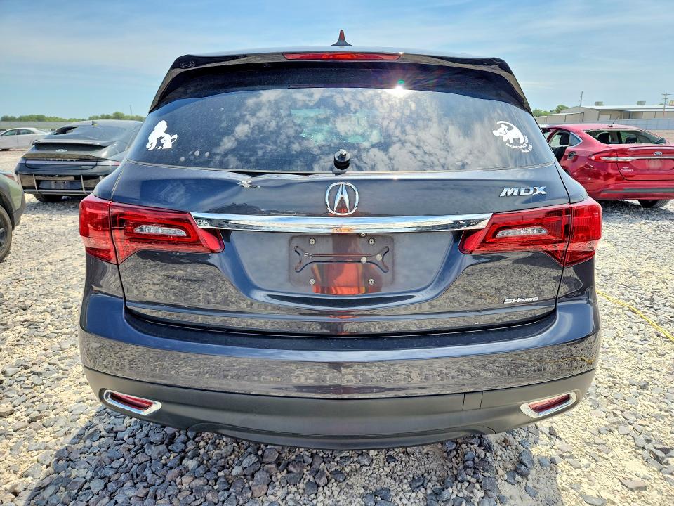 Продаж на аукціоні авто 2016 Acura Mdx, vin: 5FRYD4H66GB023963, номер лоту: 53815186