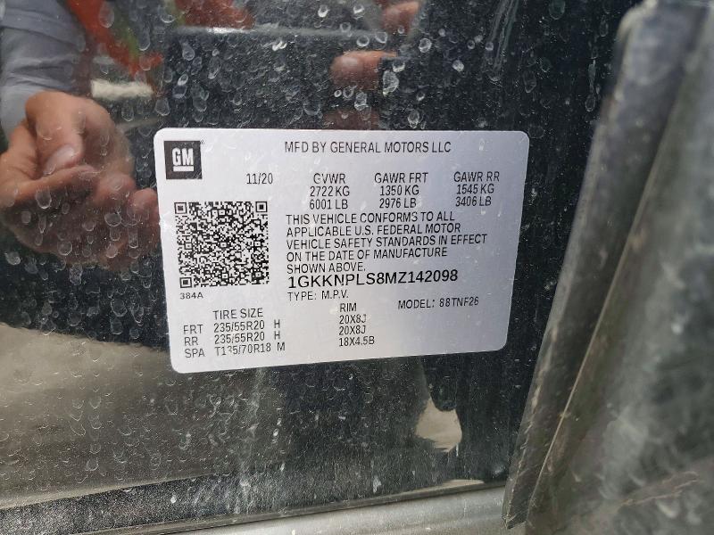 Продажа на аукционе авто 2021 Gmc Acadia, vin: 1GKKNPLS8MZ142098, номер лота: 53632086