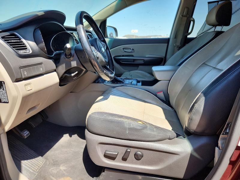 53435186 :رقم المزاد ، KNDMB5C11H6267427 vin ، 2017 Kia Sedona مزاد بيع