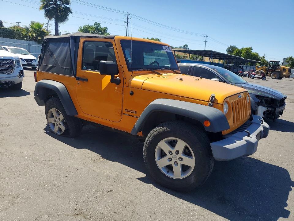 52967326 :رقم المزاد ، 1C4AJWAGXDL508254 vin ، 2013 Jeep Wrangler مزاد بيع