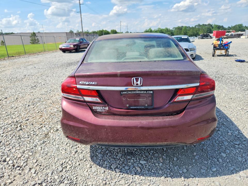 Продажа на аукционе авто 2014 Honda Civic, vin: 19XFB2F51EE046034, номер лота: 54812316