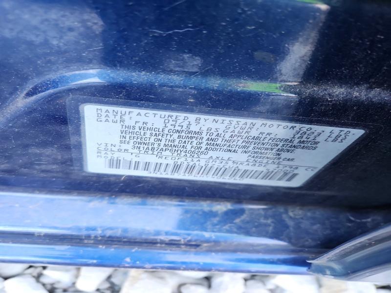 Aukcja sprzedaży 2017 Nissan Sentra, vin: 3N1AB7AP6HY406260, numer aukcji: 52152636
