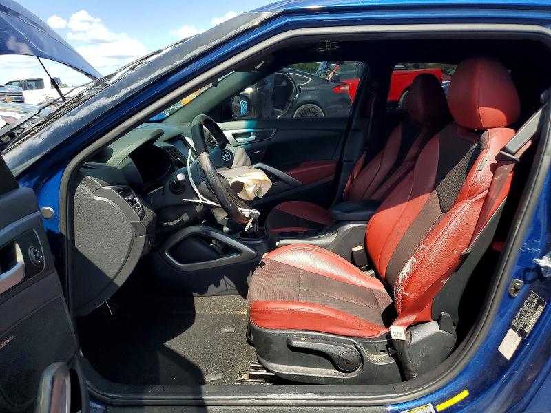 54185636 :رقم المزاد ، KMHTC6AE1HU316900 vin ، 2017 Hyundai Veloster مزاد بيع