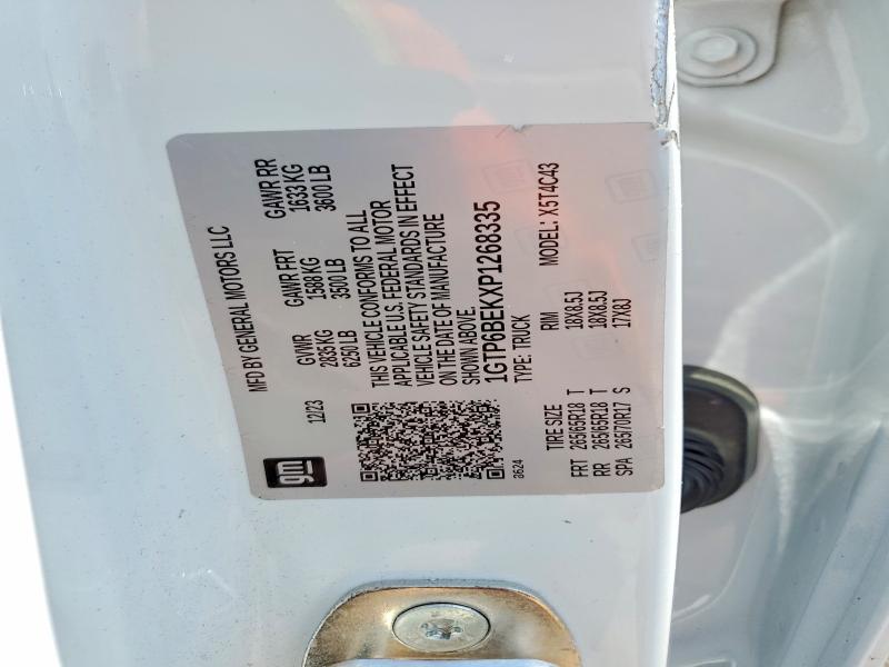 Продаж на аукціоні авто 2023 Gmc Canyon, vin: 1GTP6BEKXP1268335, номер лоту: 51769856