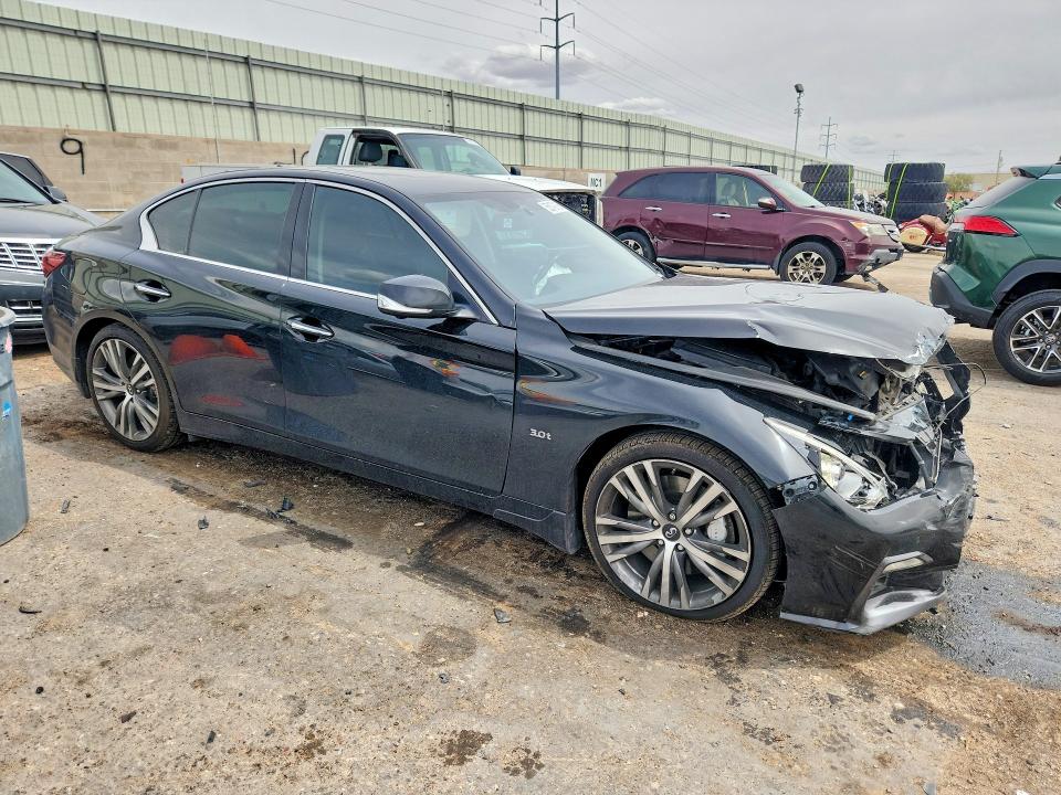 Продаж на аукціоні авто 2019 Infiniti Q50, vin: JN1EV7AP2KM515043, номер лоту: 55179166