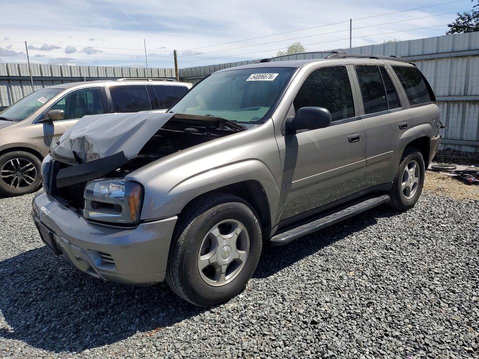 54006676 :رقم المزاد ، 1GNDT13S872176277 vin ، 2007 Chevrolet Trailblazer مزاد بيع