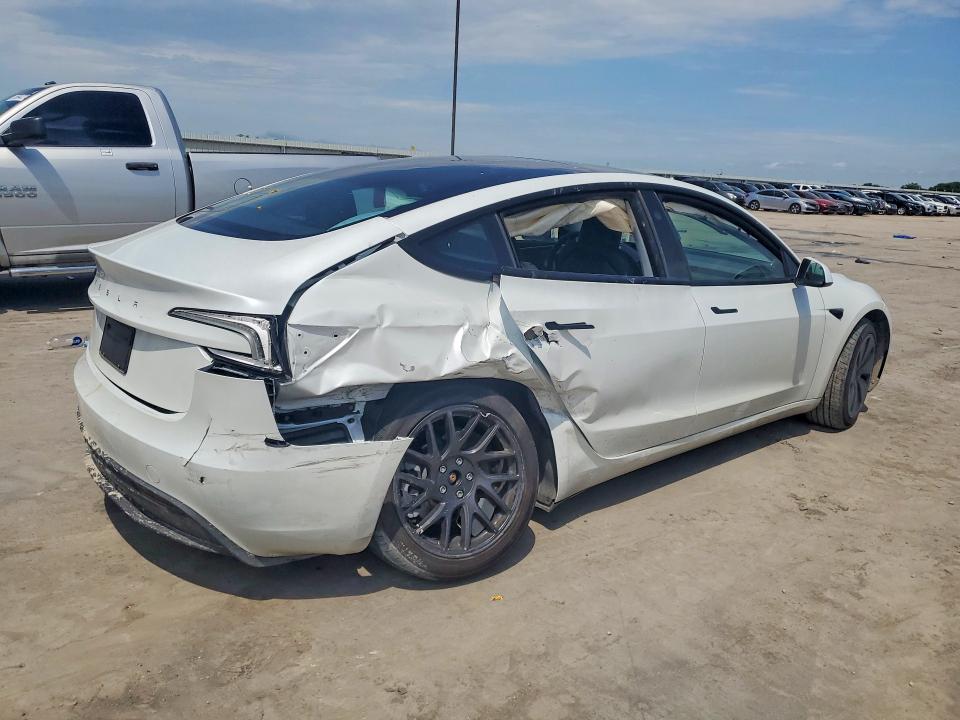 55224536 :رقم المزاد ، 5YJ3E1EA9SF964834 vin ، 2025 Tesla Model 3 مزاد بيع