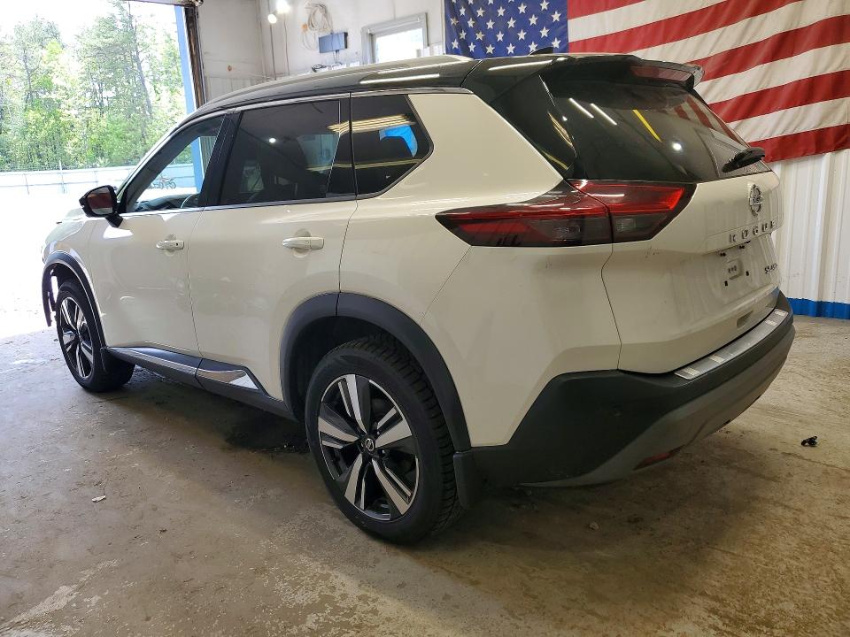 55141856 :رقم المزاد ، JN8AT3CB0MW206467 vin ، 2021 Nissan Rogue مزاد بيع
