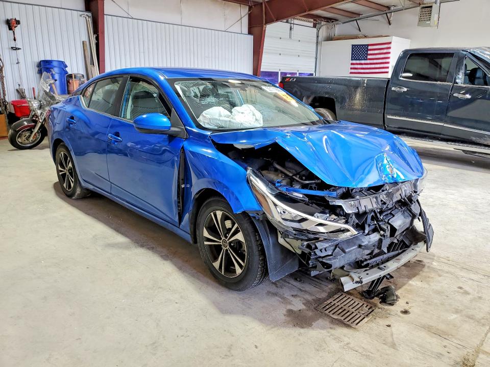 2021 Nissan Sentra მანქანა იყიდება აუქციონზე, vin: 3N1AB8CV0MY255542, აუქციონის ნომერი: 55171906
