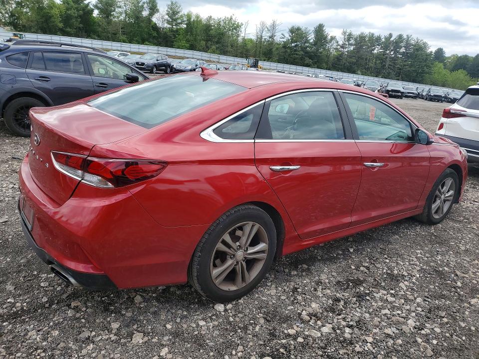 2018 Hyundai Sonata მანქანა იყიდება აუქციონზე, vin: 5NPE34AF5JH648638, აუქციონის ნომერი: 53837506