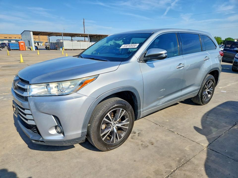 2018 Toyota Highlander მანქანა იყიდება აუქციონზე, vin: 5TDZZRFH2JS251244, აუქციონის ნომერი: 53310656