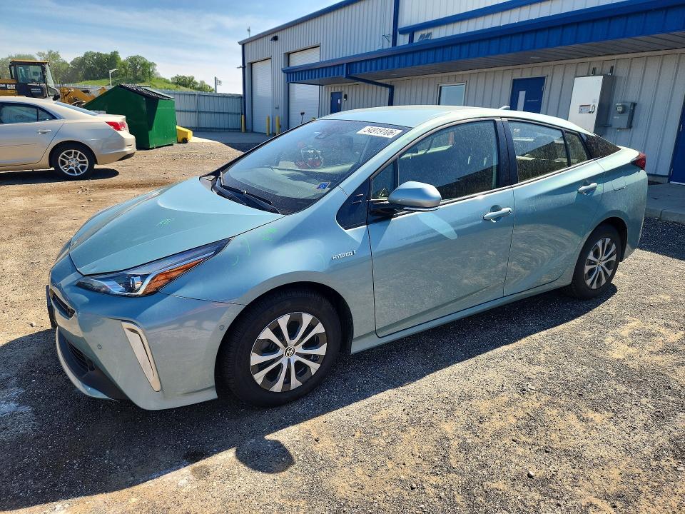 2019 Toyota Prius მანქანა იყიდება აუქციონზე, vin: JTDL9RFU8K3010424, აუქციონის ნომერი: 54919106