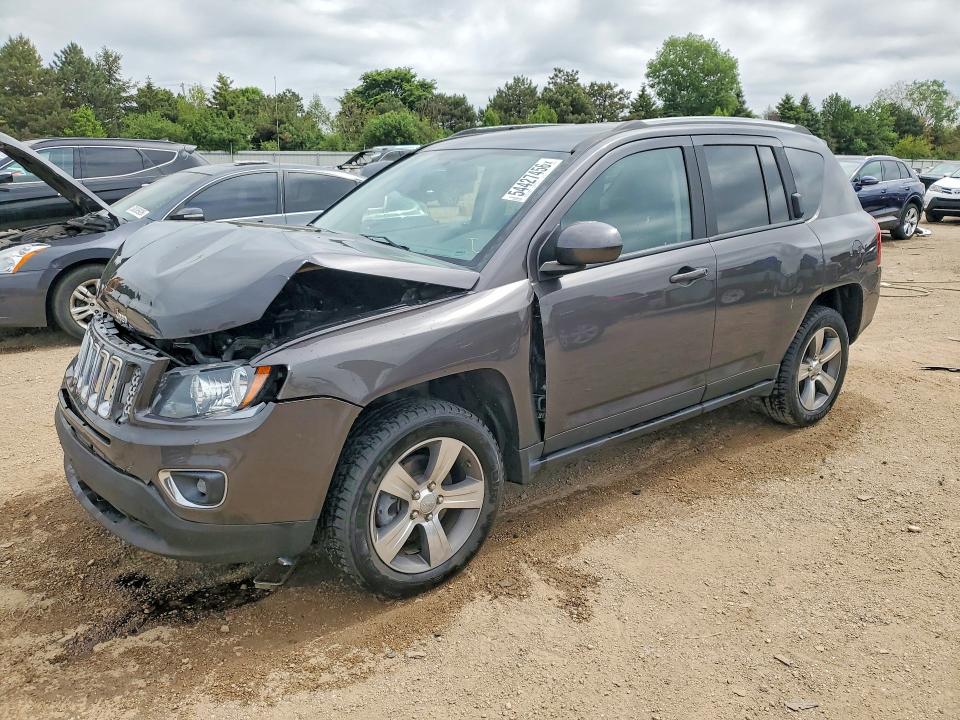 2016 Jeep Compass მანქანა იყიდება აუქციონზე, vin: 1C4NJCEA0GD792790, აუქციონის ნომერი: 54427456