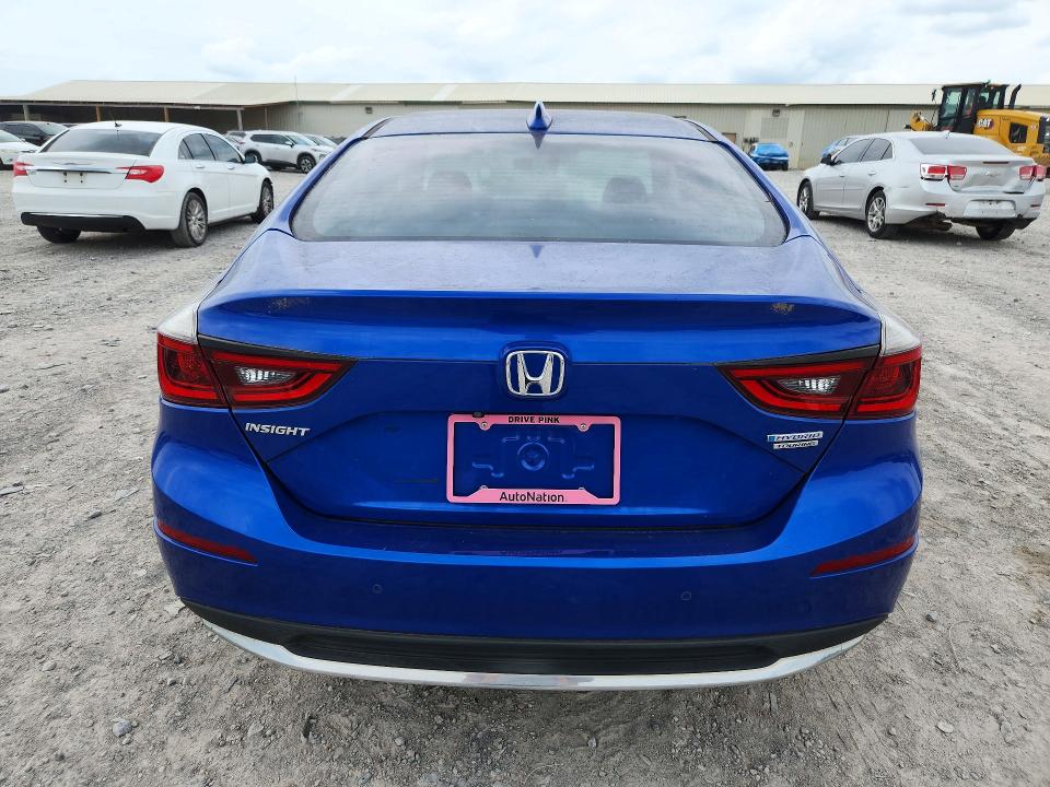 54891836 :رقم المزاد ، 19XZE4F96KE008037 vin ، 2019 Honda Insight مزاد بيع