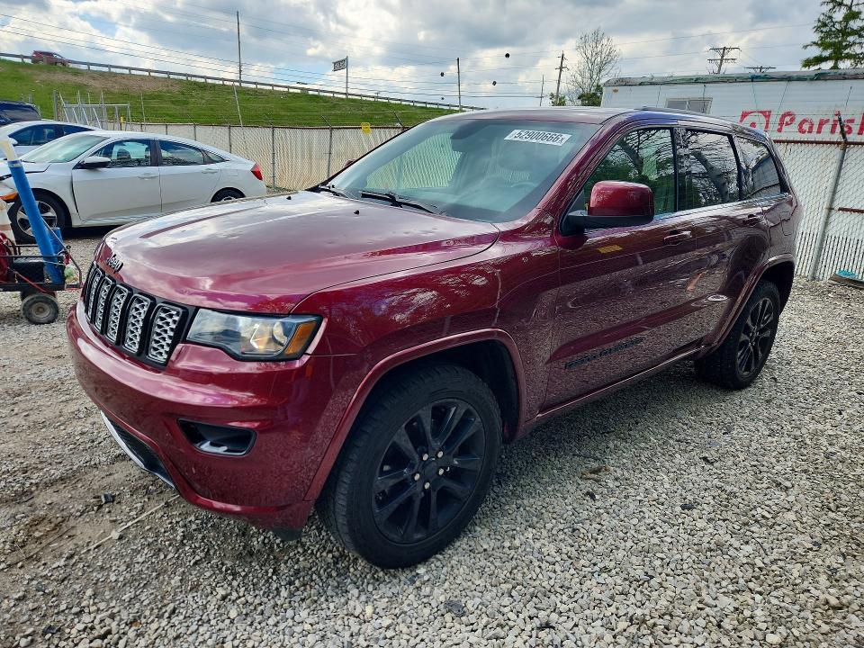 52900666 :رقم المزاد ، 1C4RJFAG3HC767225 vin ، 2017 Jeep Grand Cherokee مزاد بيع