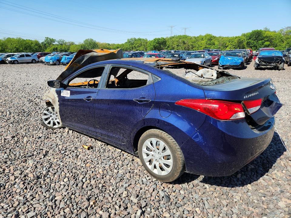 2012 Hyundai Elantra მანქანა იყიდება აუქციონზე, vin: 5NPDH4AE5CH119858, აუქციონის ნომერი: 50572386