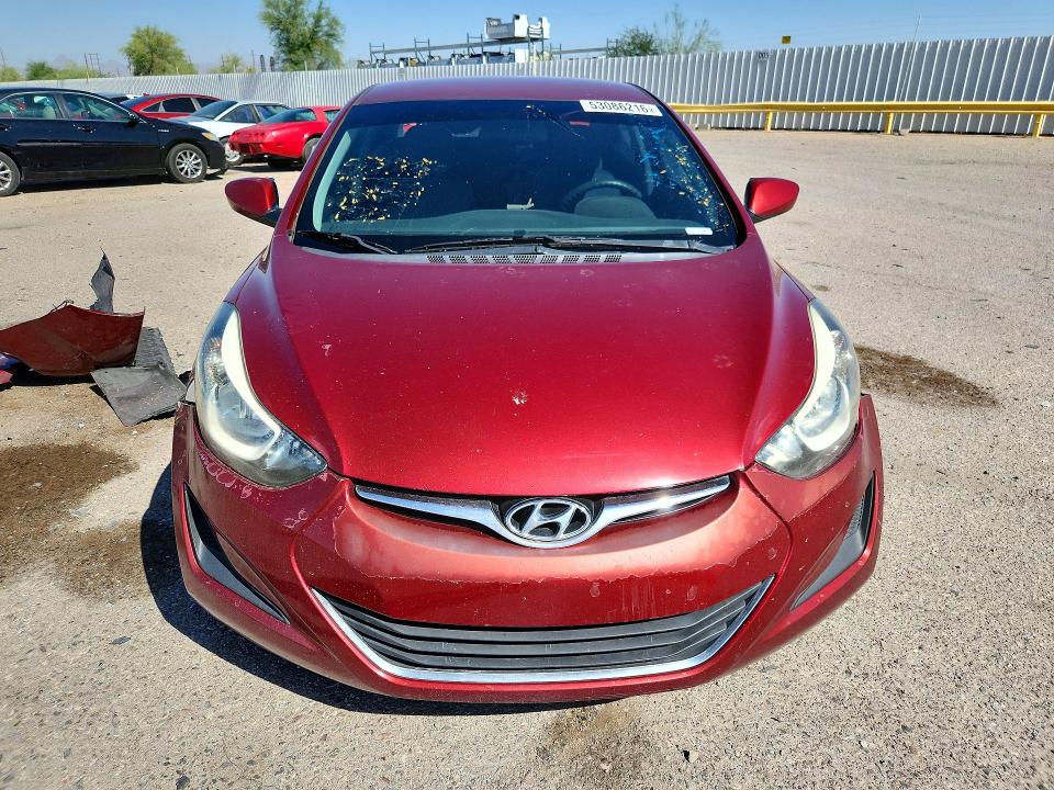 53086216 :رقم المزاد ، 5NPDH4AE3EH481609 vin ، 2014 Hyundai Elantra مزاد بيع