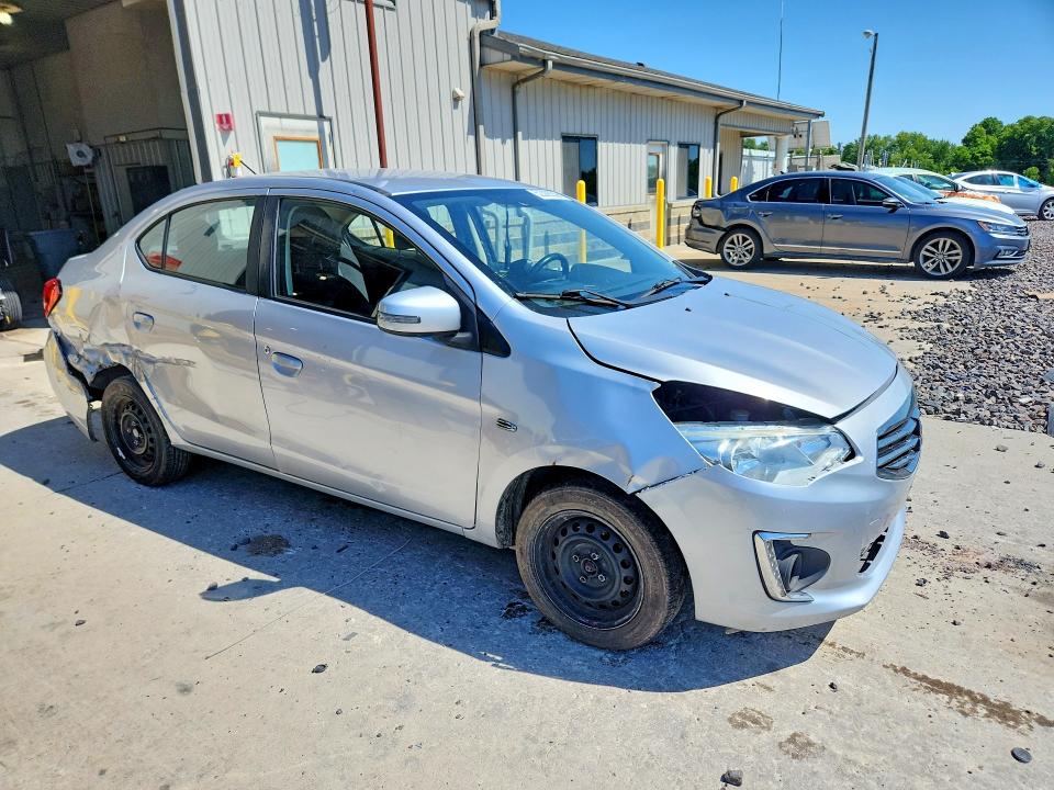 2017 Mitsubishi Mirage მანქანა იყიდება აუქციონზე, vin: ML32F4FJ4HHF09106, აუქციონის ნომერი: 52309236