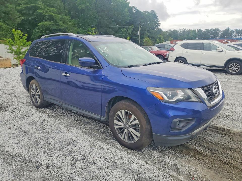 2018 Nissan Pathfinder მანქანა იყიდება აუქციონზე, vin: 5N1DR2MNXJC617975, აუქციონის ნომერი: 54554136