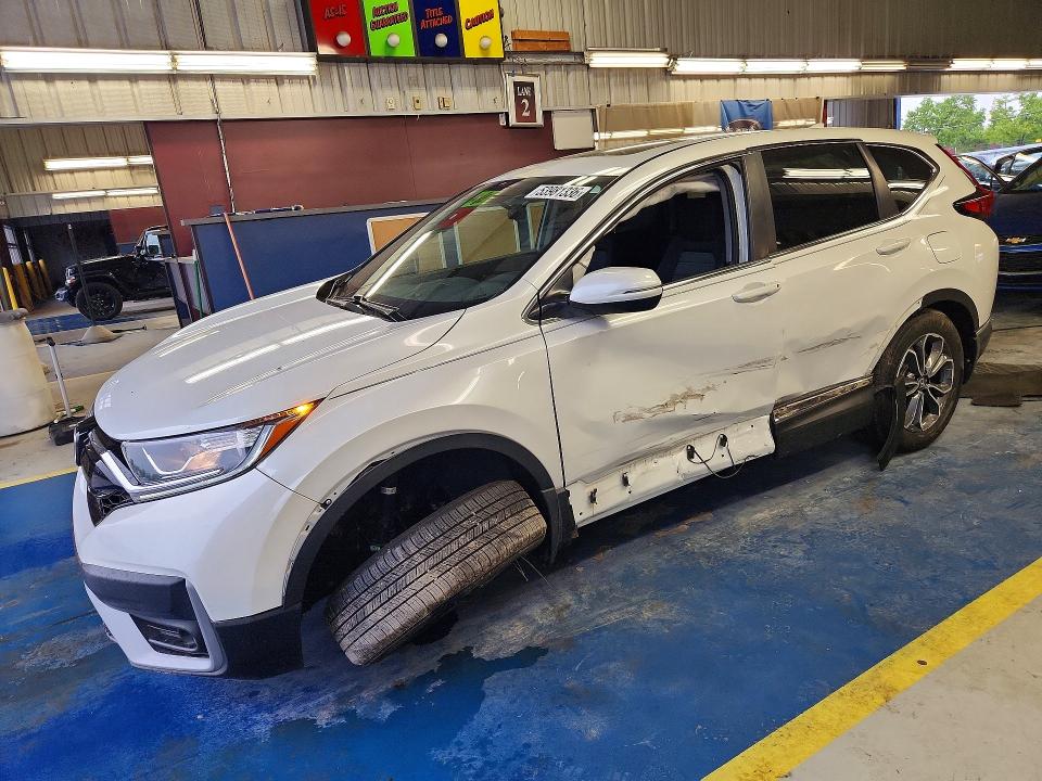 53981336 :رقم المزاد ، 7FARW2H55ME011086 vin ، 2021 Honda Cr-v مزاد بيع