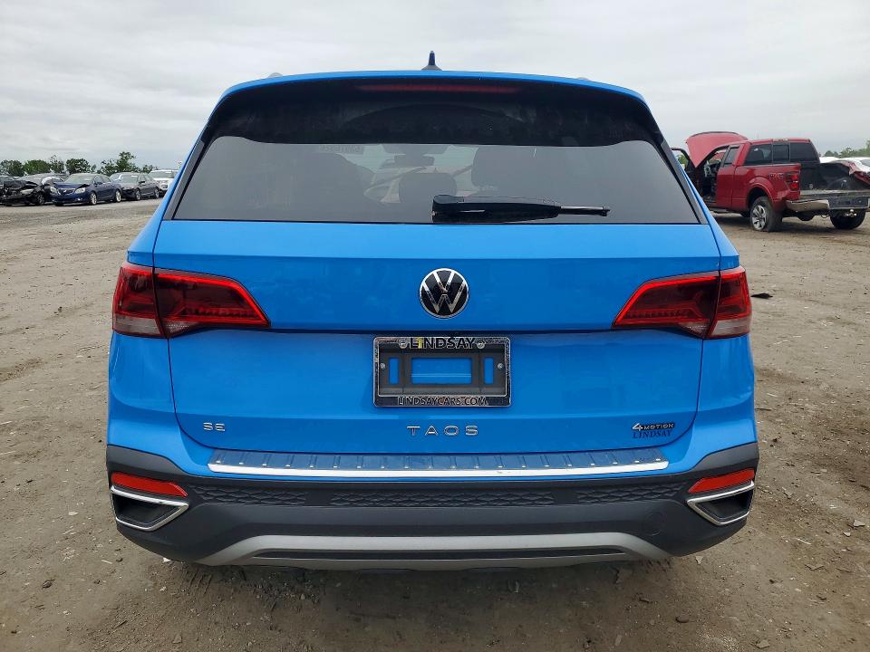 53976526 :رقم المزاد ، 3VVUX7B24RM030456 vin ، 2024 Volkswagen Taos مزاد بيع