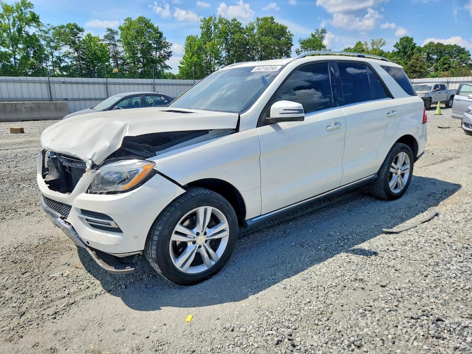 Aukcja sprzedaży 2015 Mercedes-benz Ml, vin: 4JGDA5HBXFA570118, numer aukcji: 54316256