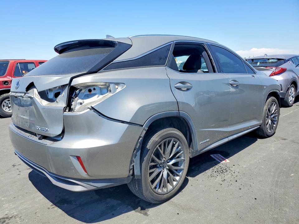 2017 Lexus Rx 450h მანქანა იყიდება აუქციონზე, vin: 2T2BGMCA4HC018448, აუქციონის ნომერი: 51277496