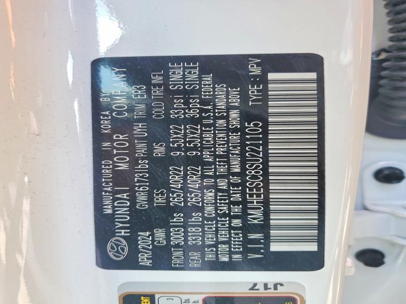 53872466 :رقم المزاد ، KMUHEESC8SU221105 vin ، 2025 Genesis Gv80 مزاد بيع