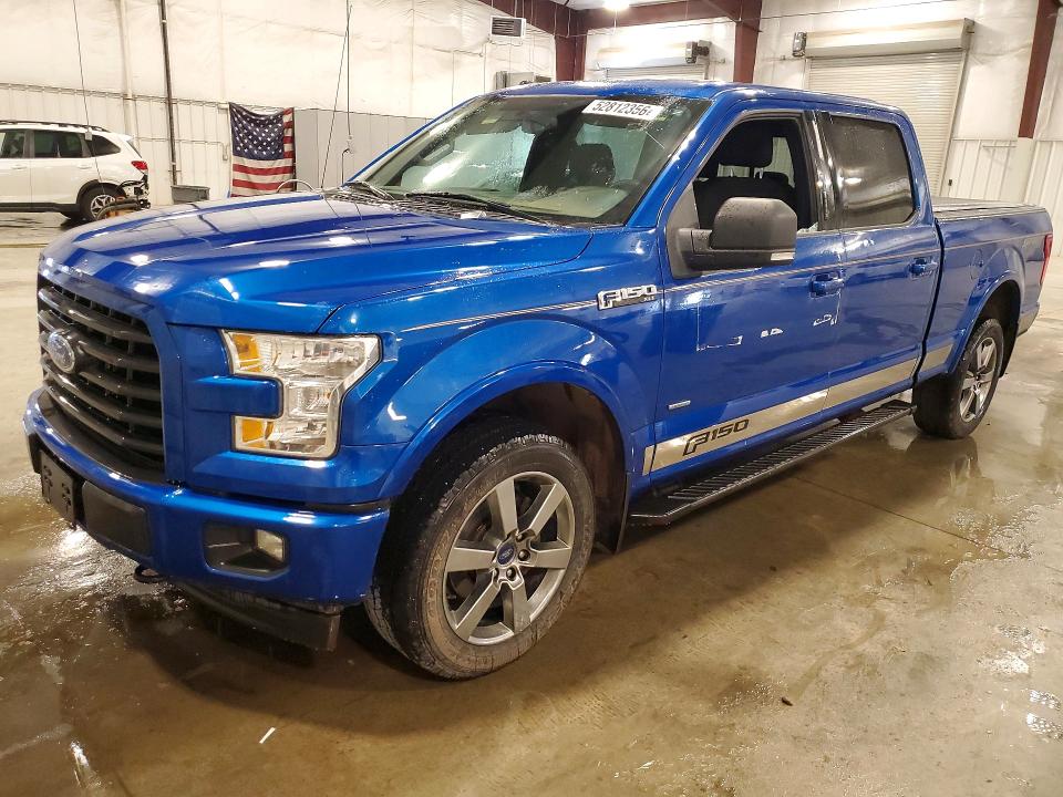 52812356 :رقم المزاد ، 1FTFW1EG0HKE37386 vin ، 2017 Ford F150 مزاد بيع