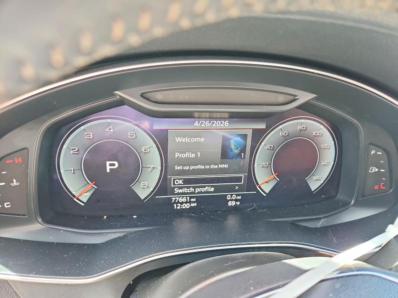 2019 Audi A6 მანქანა იყიდება აუქციონზე, vin: WAUL2AF27KN105014, აუქციონის ნომერი: 52675086