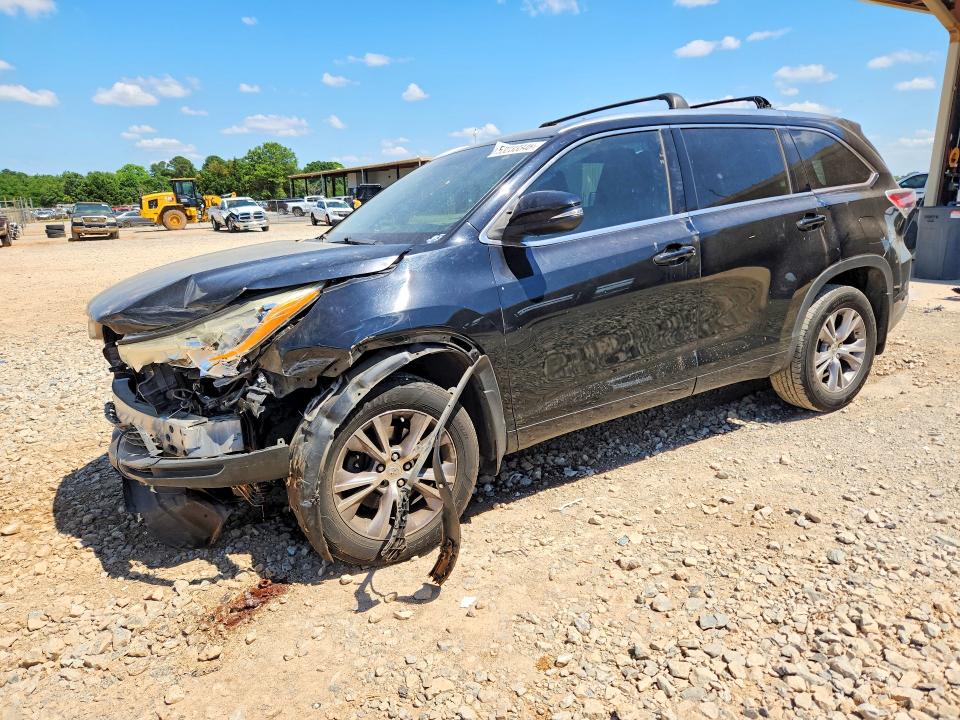 53233346 :رقم المزاد ، 5TDKKRFH5ES031429 vin ، 2014 Toyota Highlander مزاد بيع
